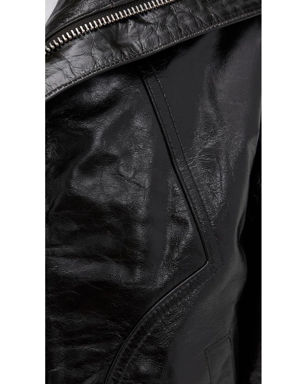 Ba&sh Black Bernie Leather Jacket