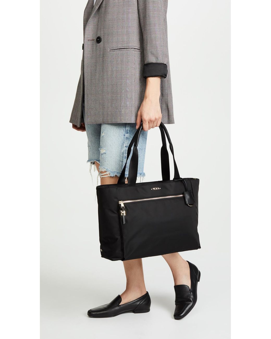 Tumi Voyageur Mauren Tote Bag in Black | Lyst