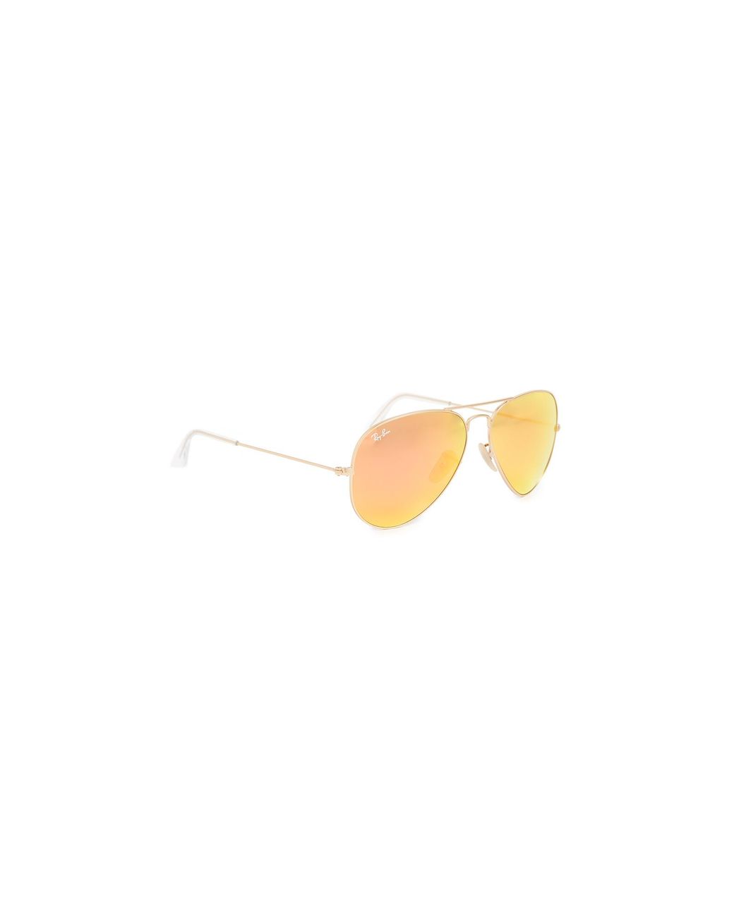 Ray Ban Rb3025 Classic Aviator Mirrored Matte Sunglasses In Metallic Lyst Ray Ban Rb3025 Classic Aviator Mirrored Matte Sunglasses In Metallic Lyst