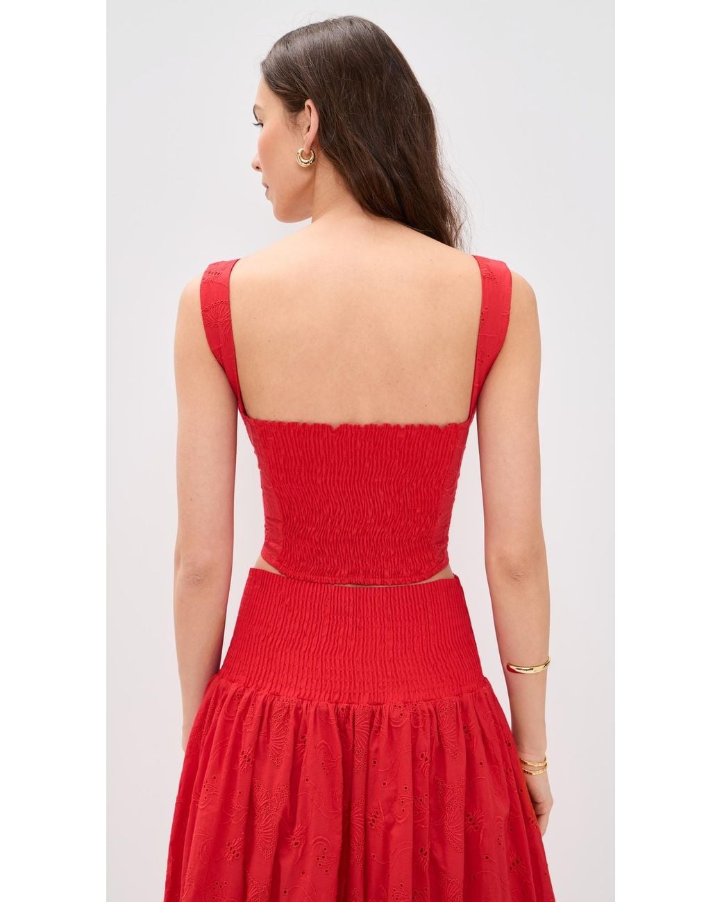 The Lulo Project Red The Bustier