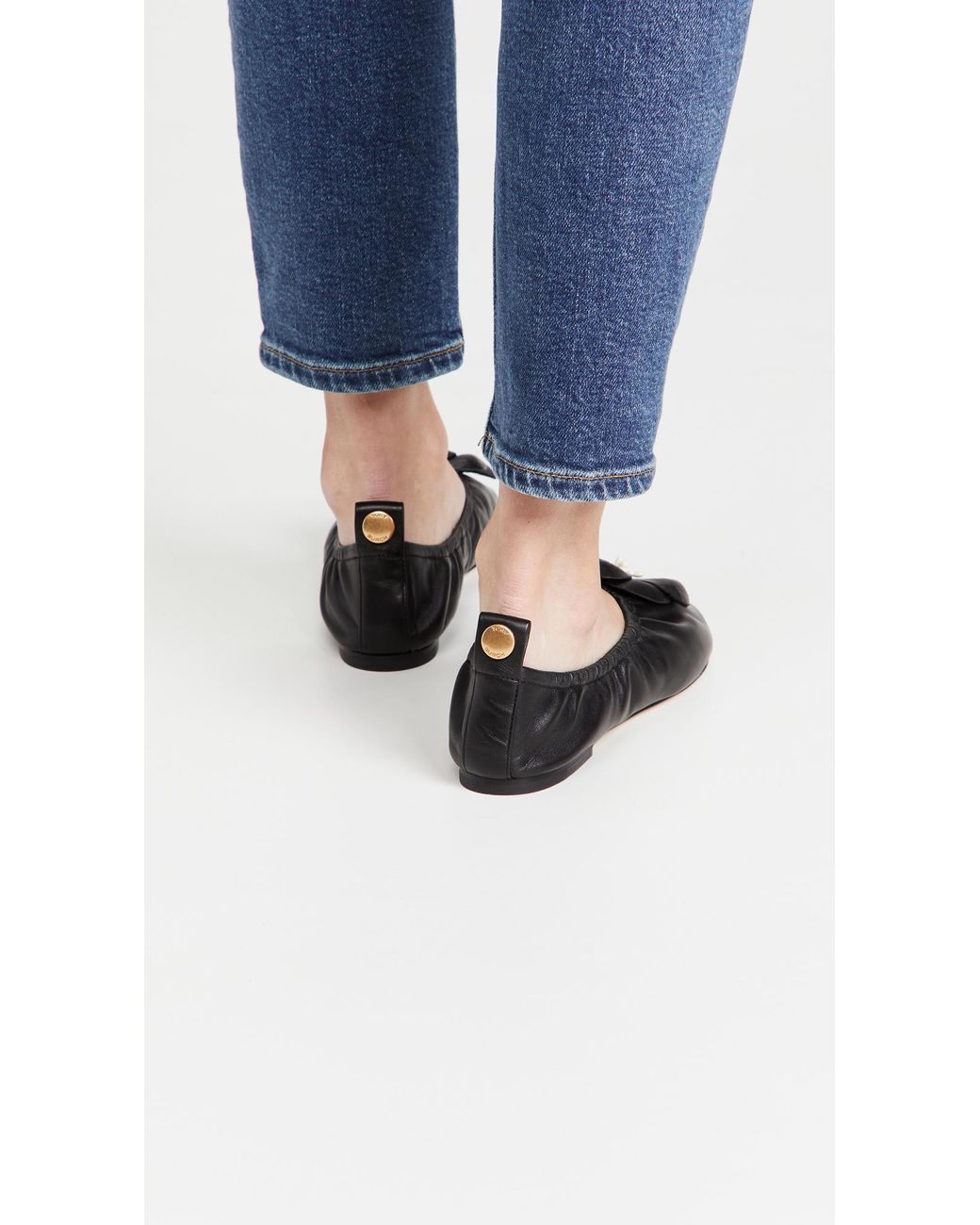 Tory burch blossom ballet flat cheap