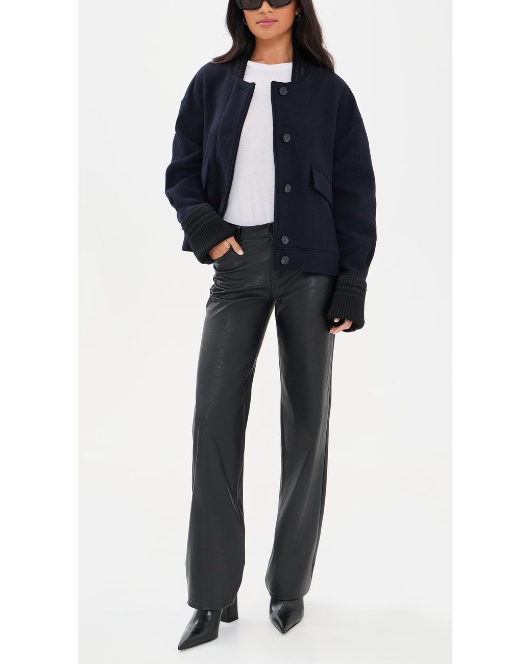 DAZE Blue Keeper Straight Pants