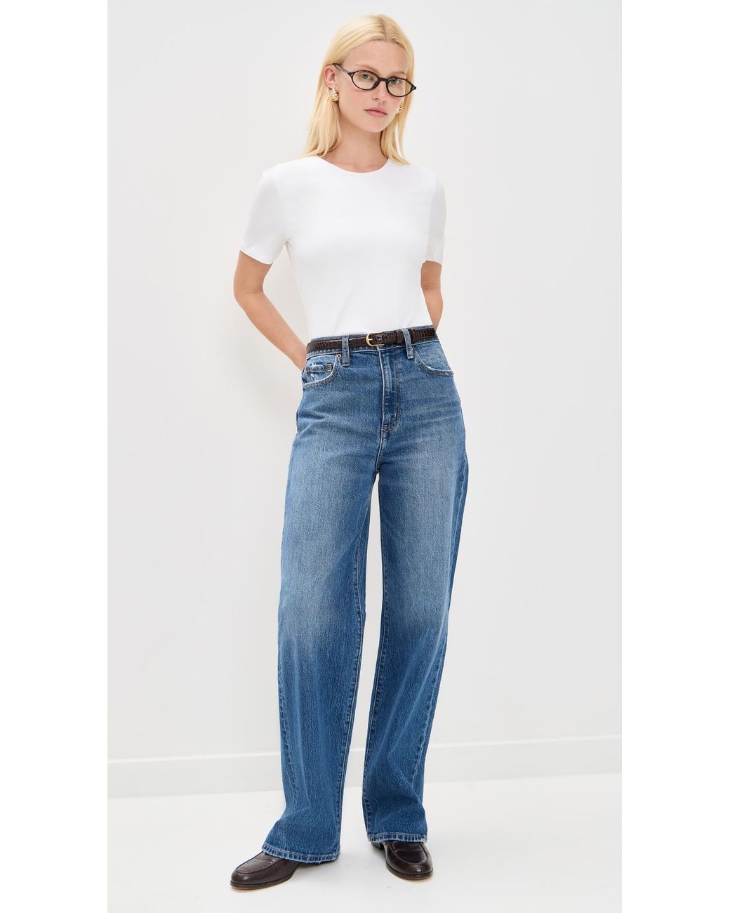 Veronica Beard White Benedict Tee