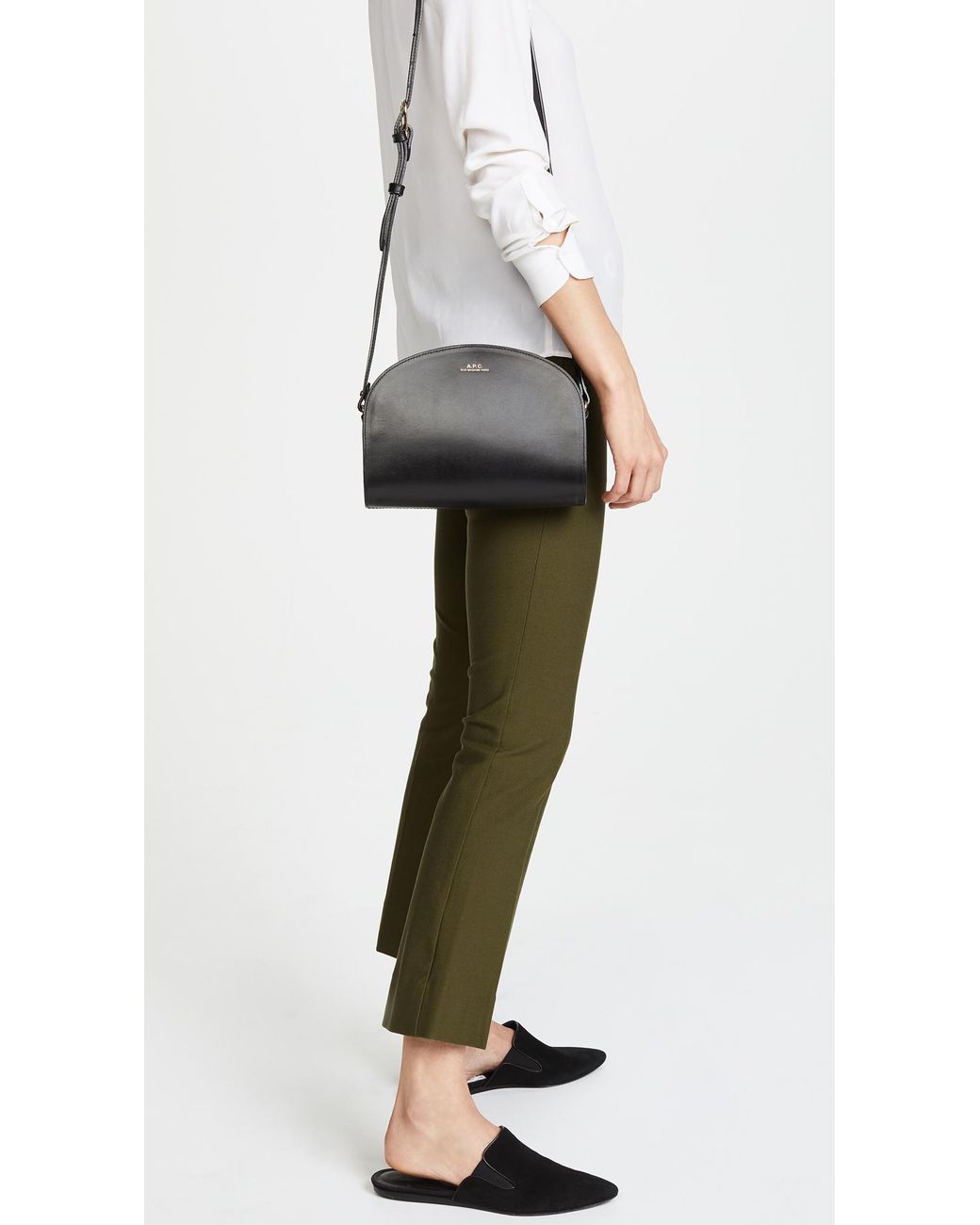 apc half moon bolsa brown