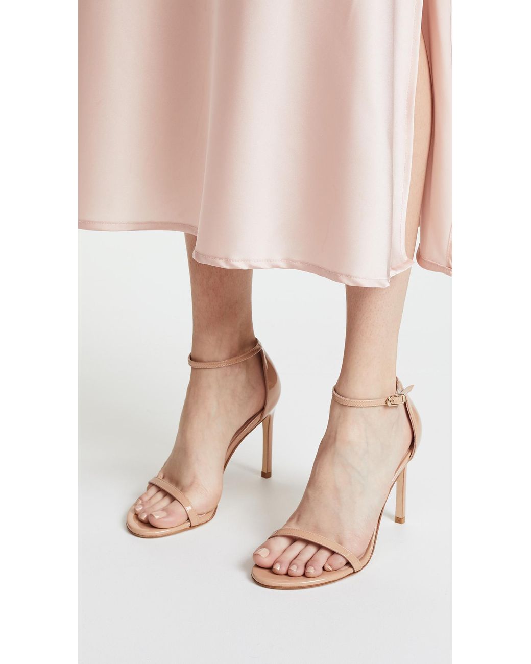 Stuart weitzman nudist store 8mm sandals