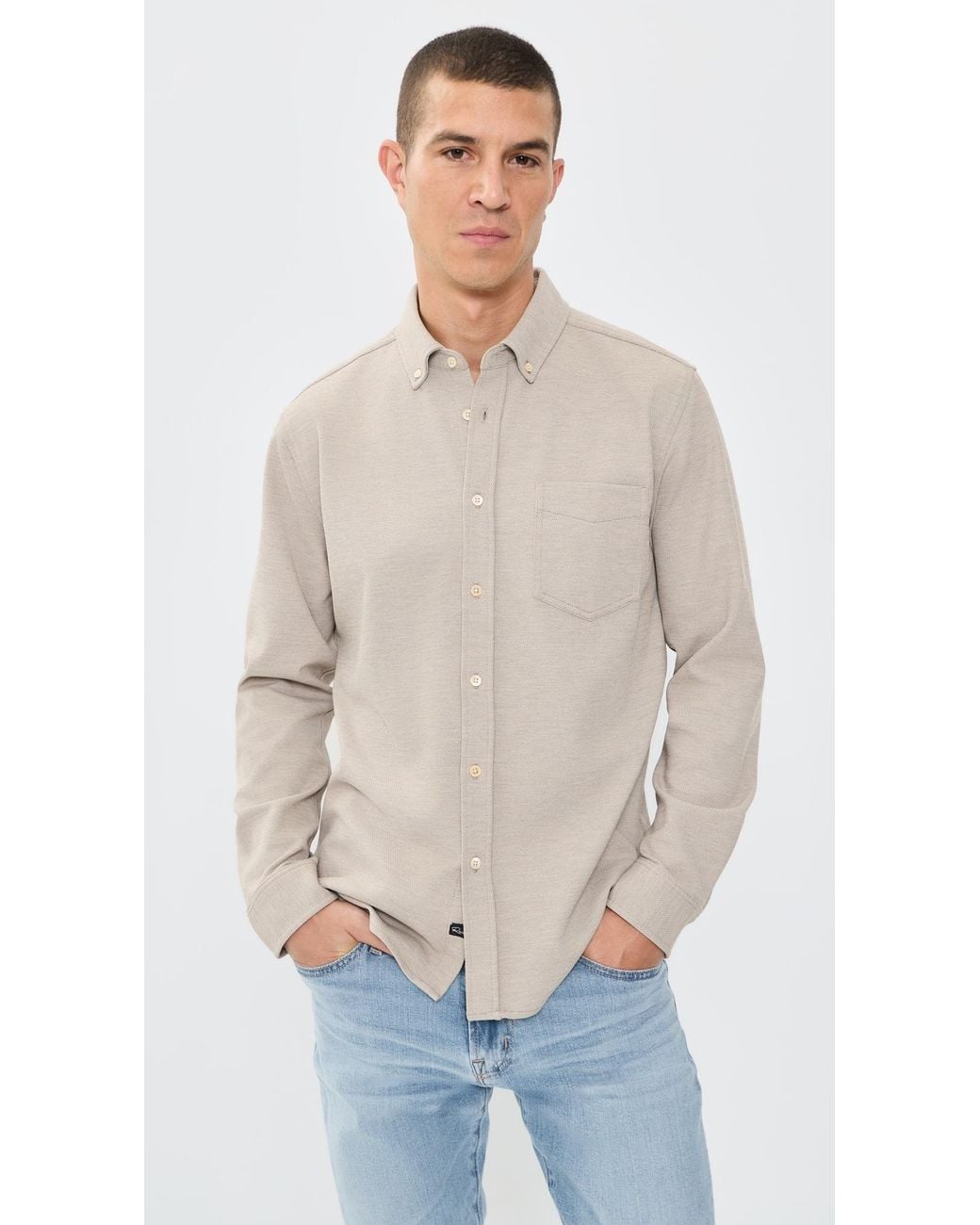 Rails Natural Vincent Button Down Shirt for men