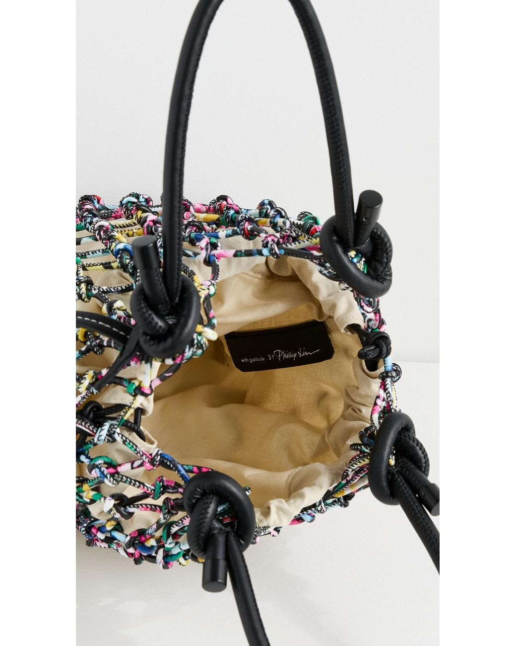 バッグ 3.1 Phillip Lim Crystal Macrame Mini Sac 3.1 Phillip Lim Crystal Macrame Mini Sac Top-Handle Bag - Bergdorf