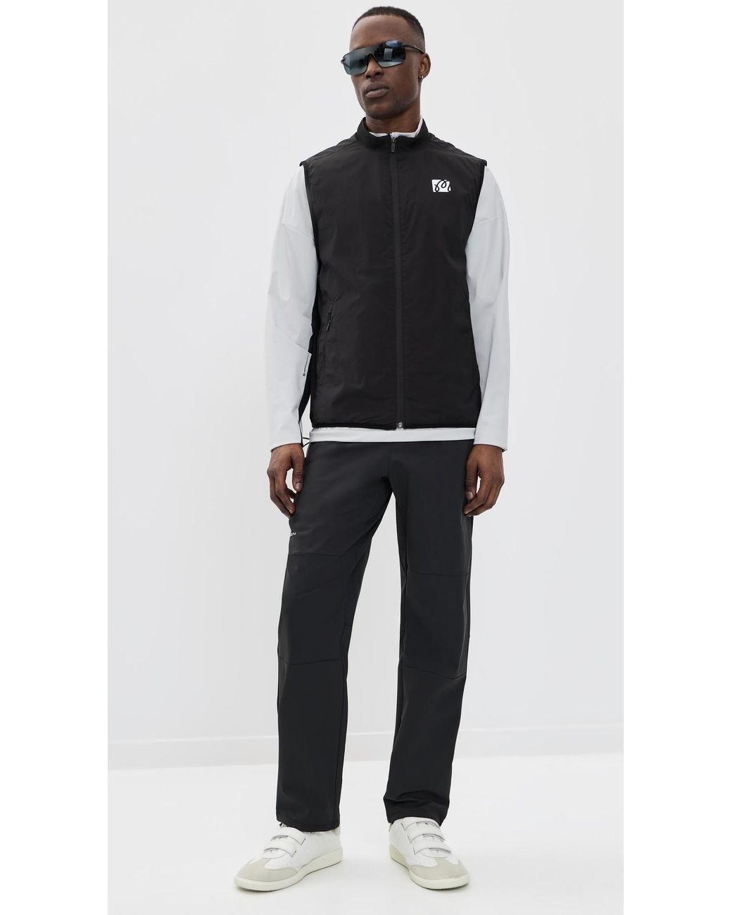 Malbon Black Performance Traverse Pants for men
