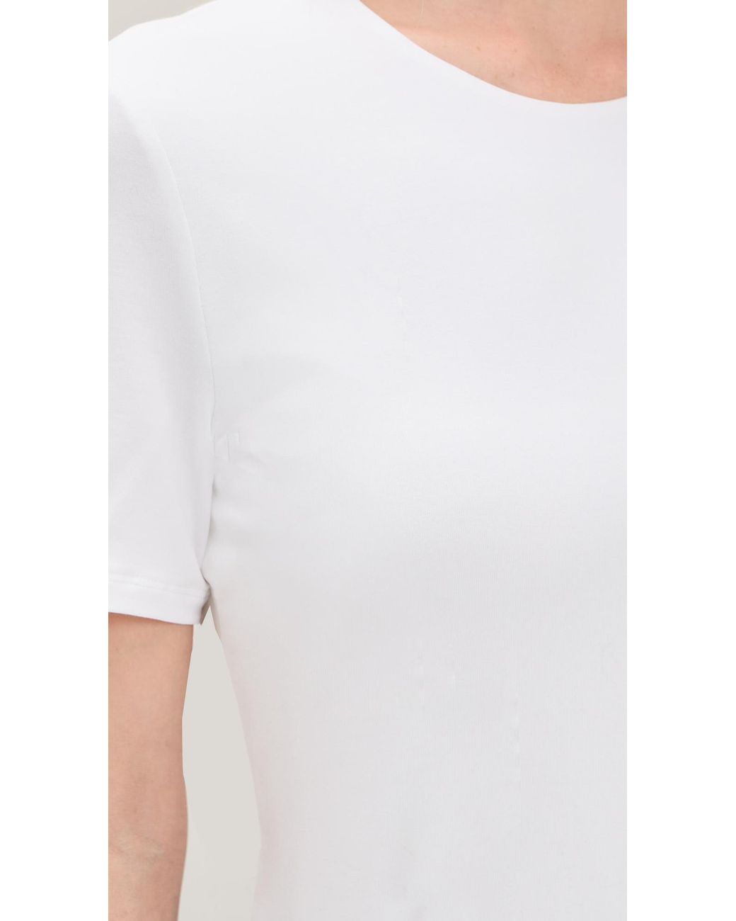 Veronica Beard White Benedict Tee