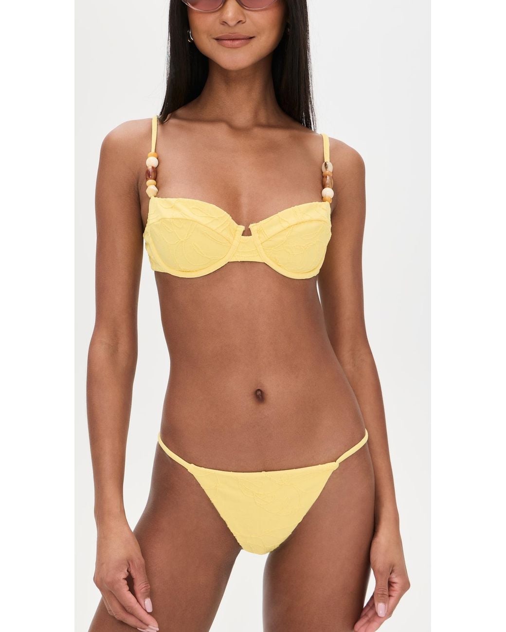 Devon Windsor Natural Peyton Bikini Bottoms