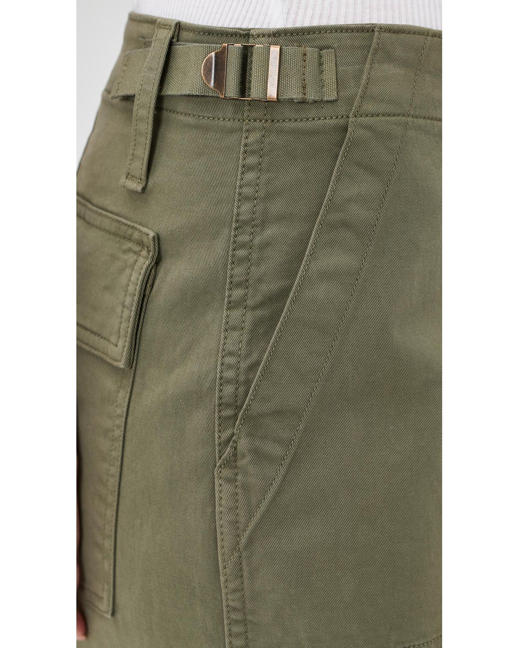 Re/done Green The Trooper Pants