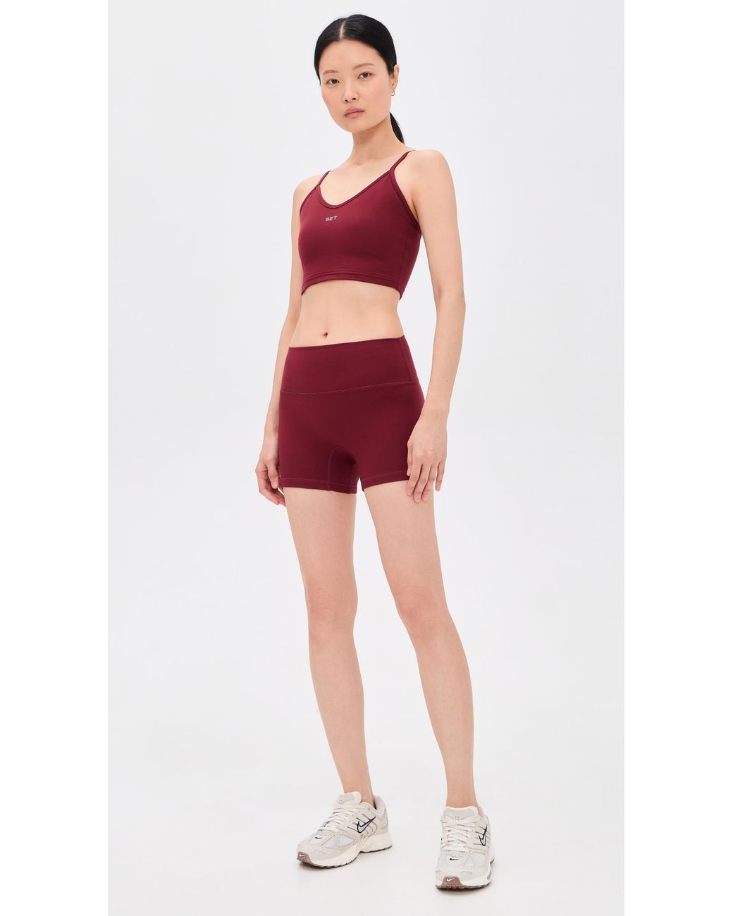 Set Red Formcloud Cloud Shorts