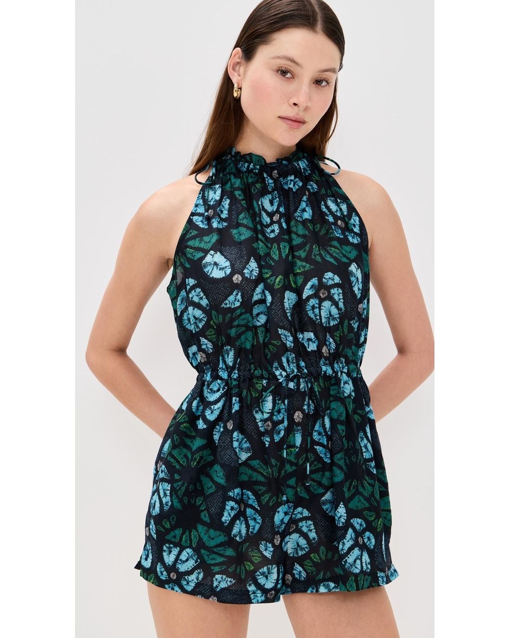 Ulla Johnson Green Maja Coverup