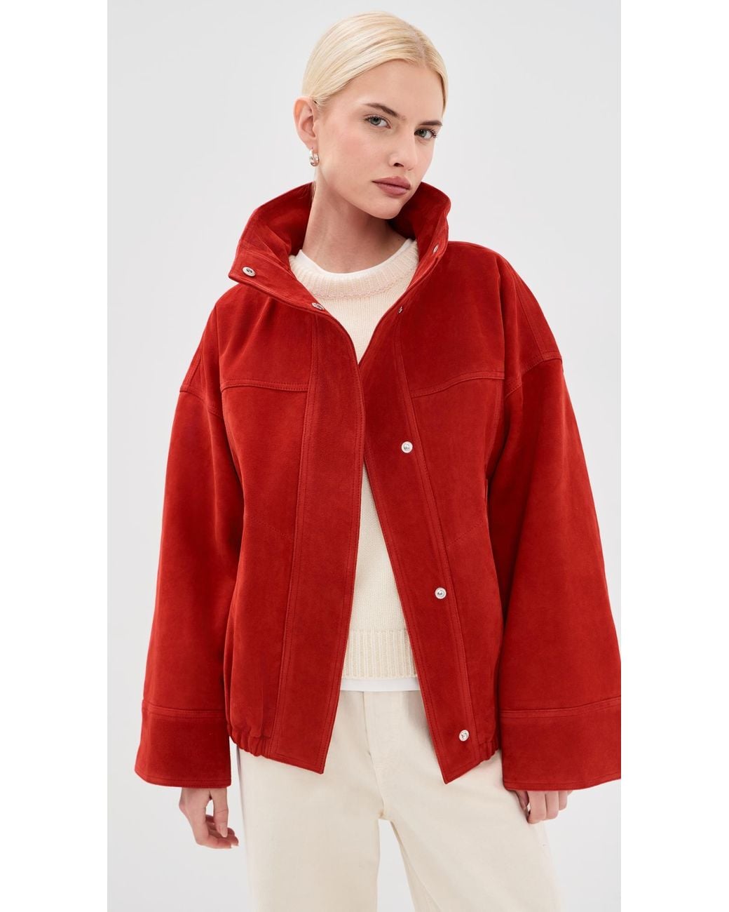 Rohe Red Reinvented Suede Jacket