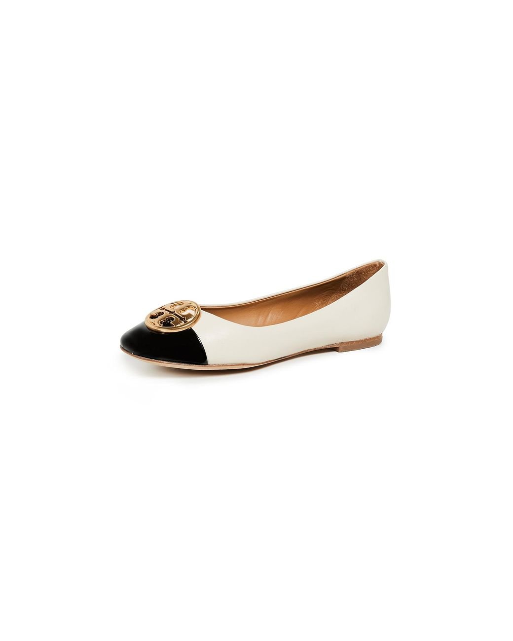 Tory burch chelsea deals cap toe ballet flats