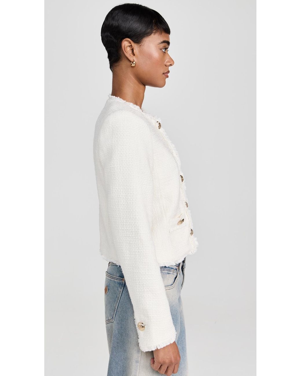 Cinq À Sept White Christie Jacket