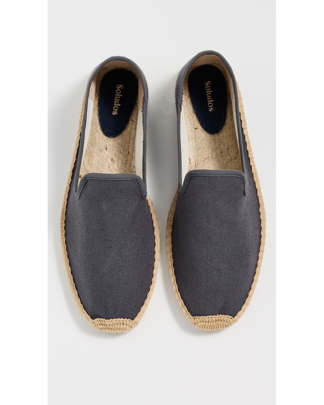 Soludos Blue The Smoking Slipper Espadrilles for men