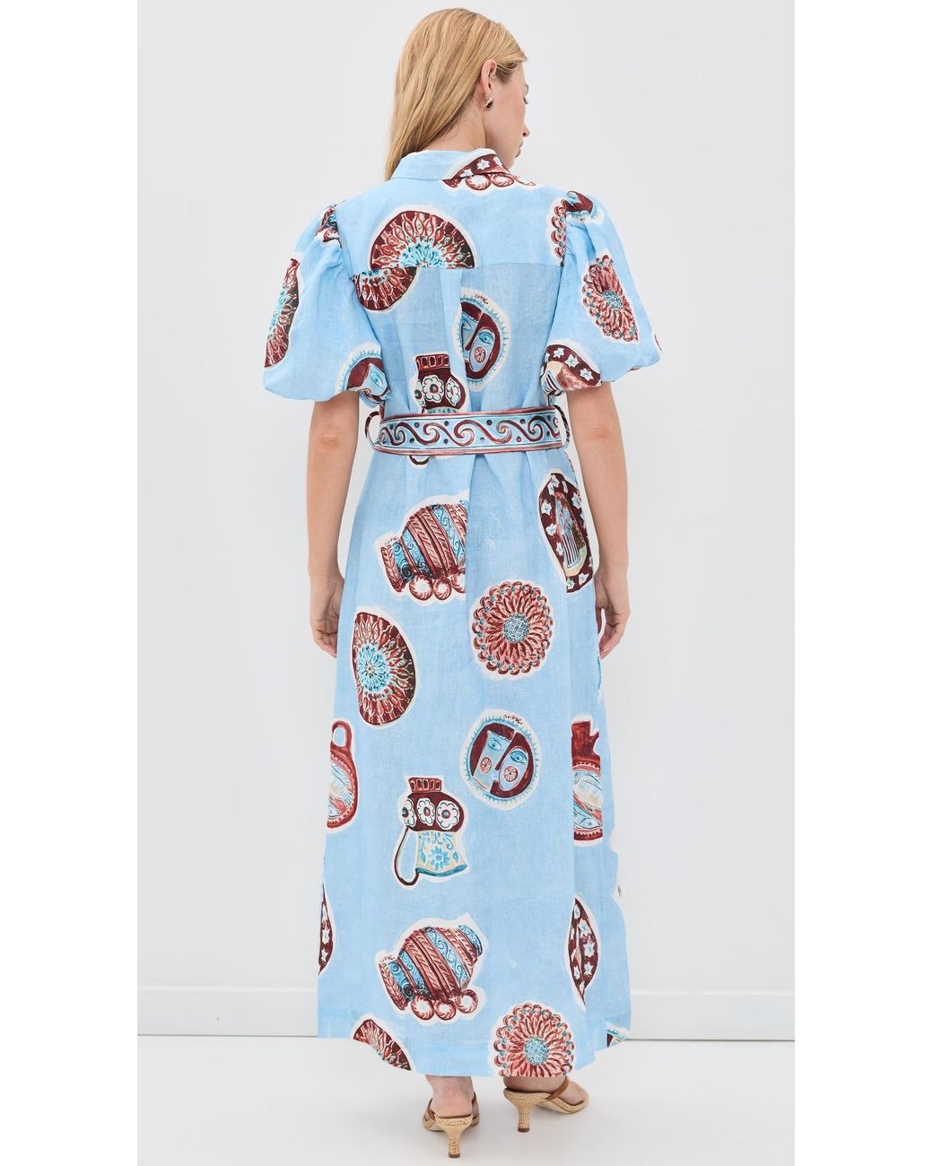 ROAME. Blue Berkeley Dress