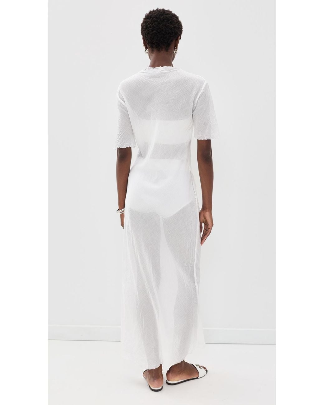 All Three White Amara Dress