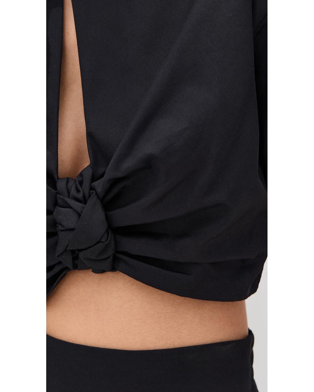 De Loreta Black Myriam Blouse
