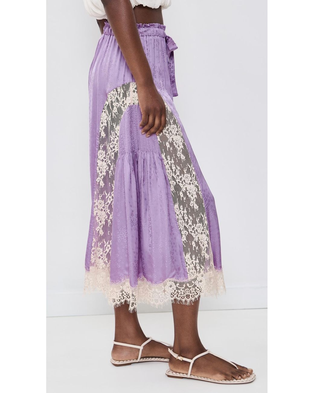 Sea Purple Ethel Solid Pants