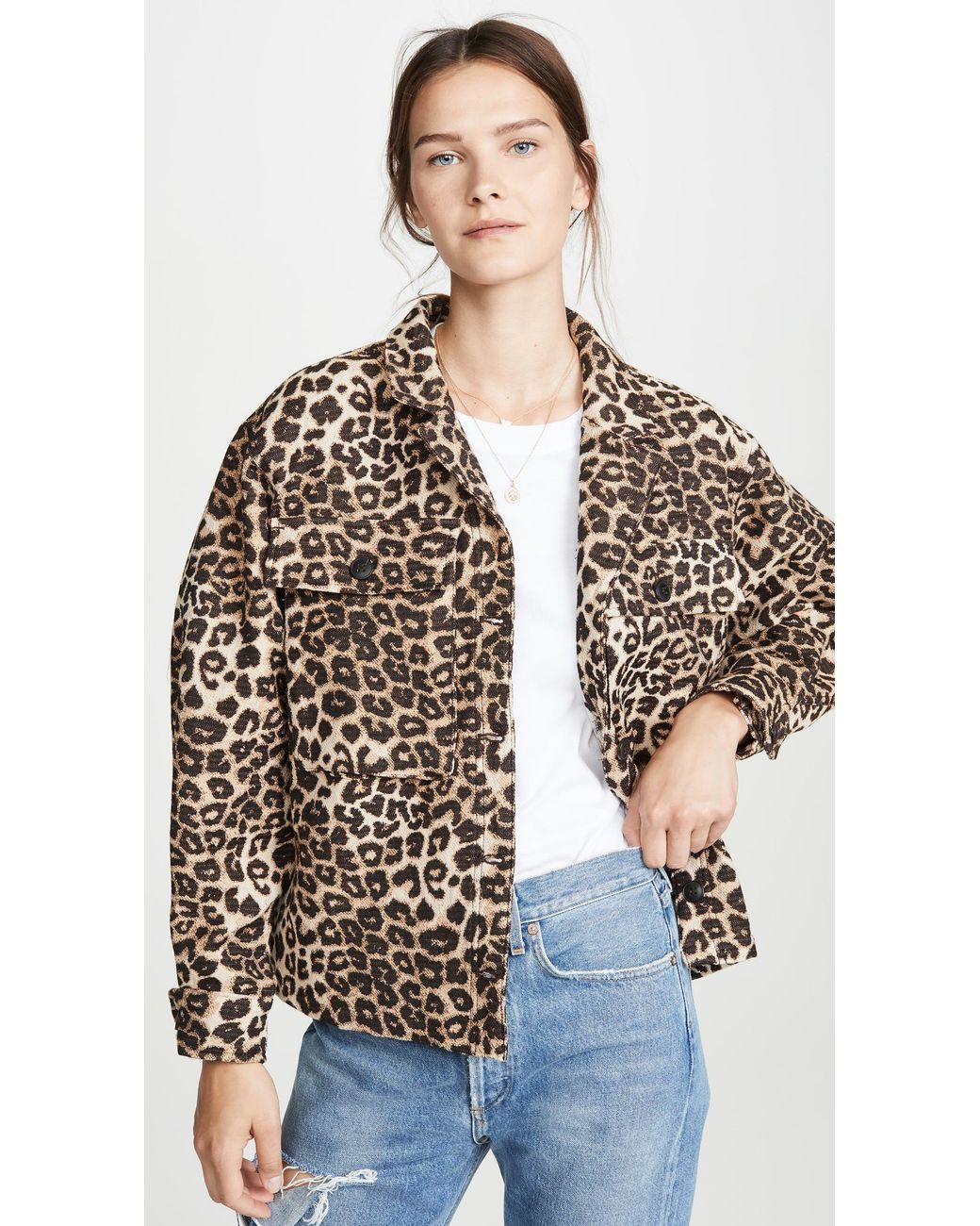 Anine Bing Flynn Jacket Leo Lyst Canada