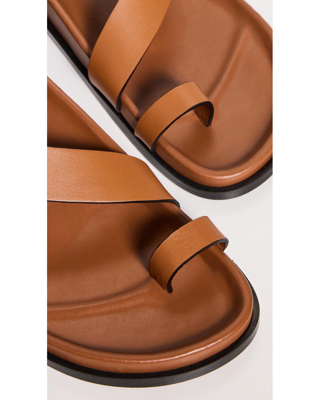 Alohas Myles Sandals in Natural | Lyst