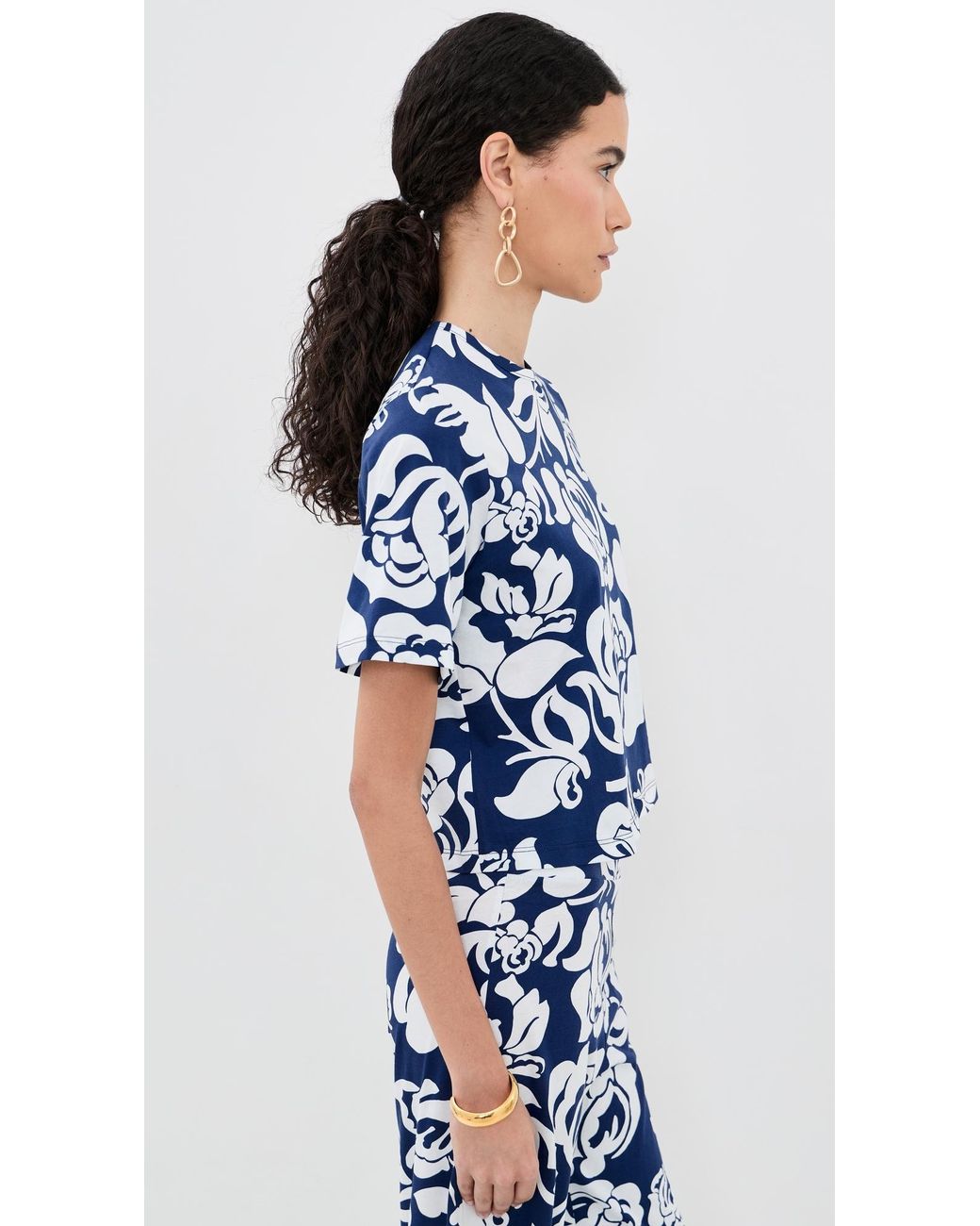 De Loreta Blue Dakota Top