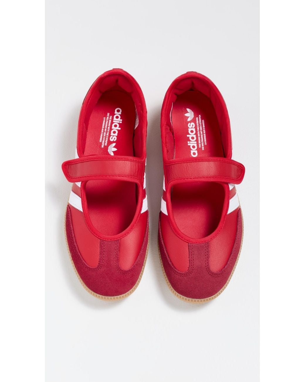 Adidas Red Samba Jane Shoes