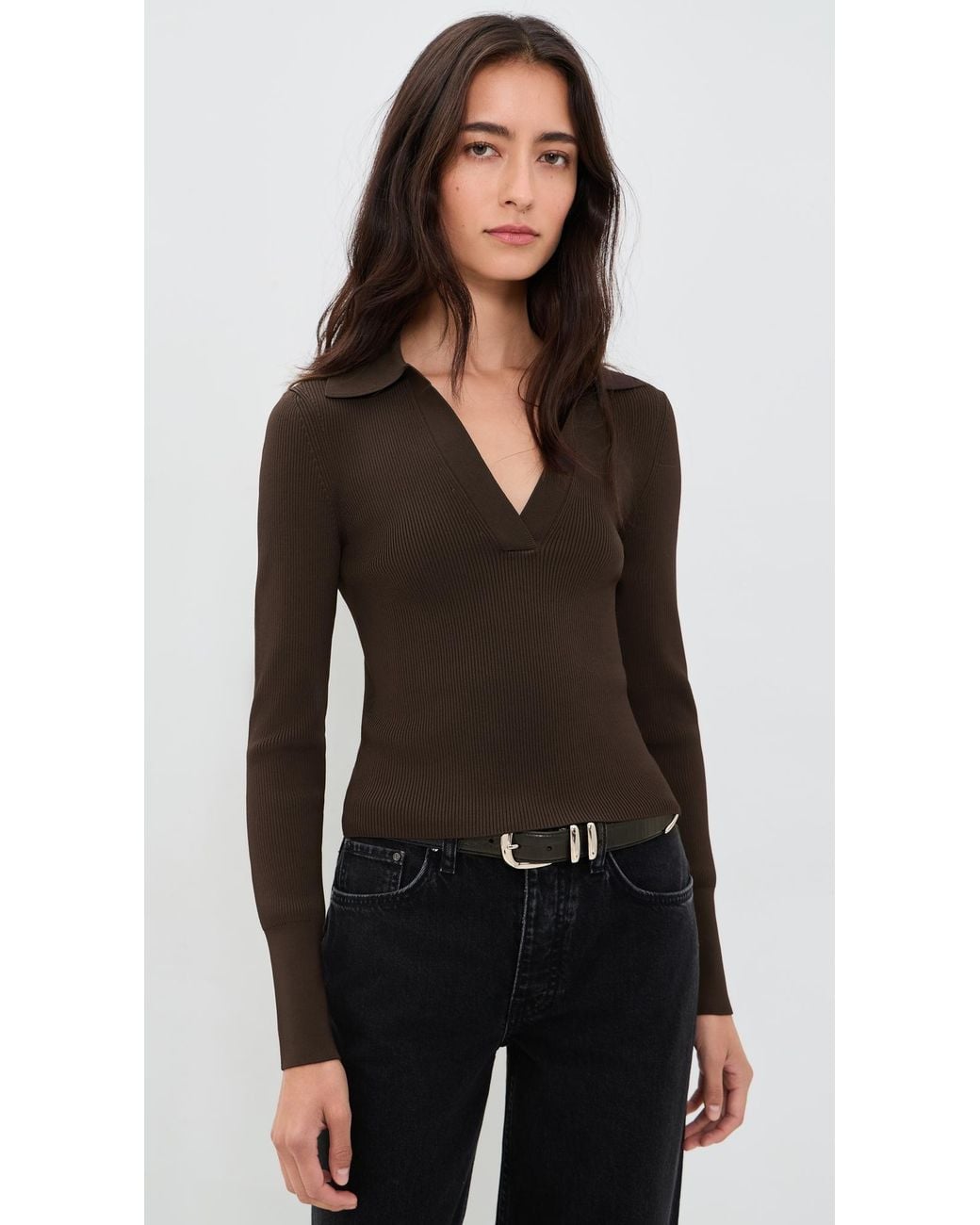 IRO Black Waves Pullover