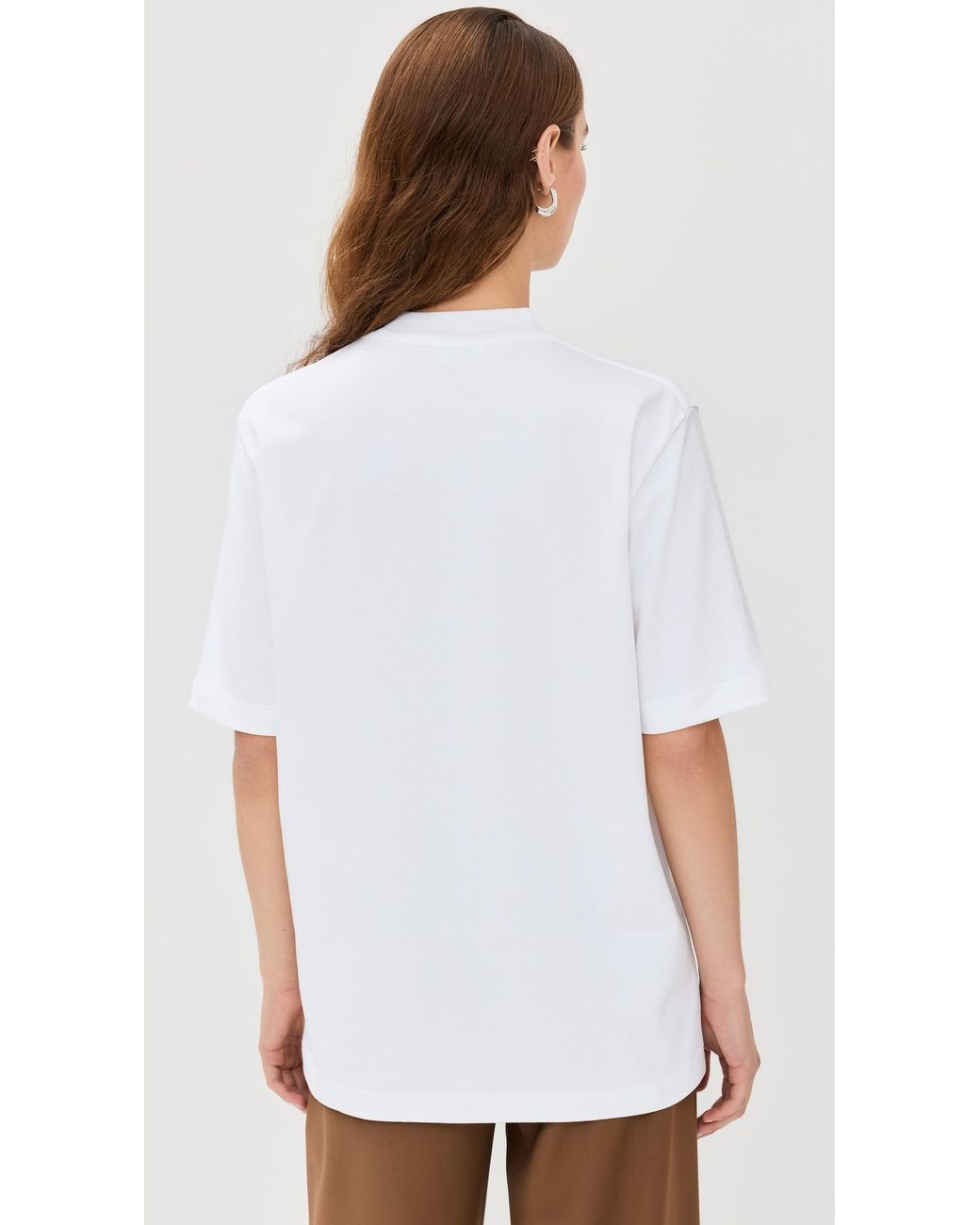 Tibi White Perfect Tee