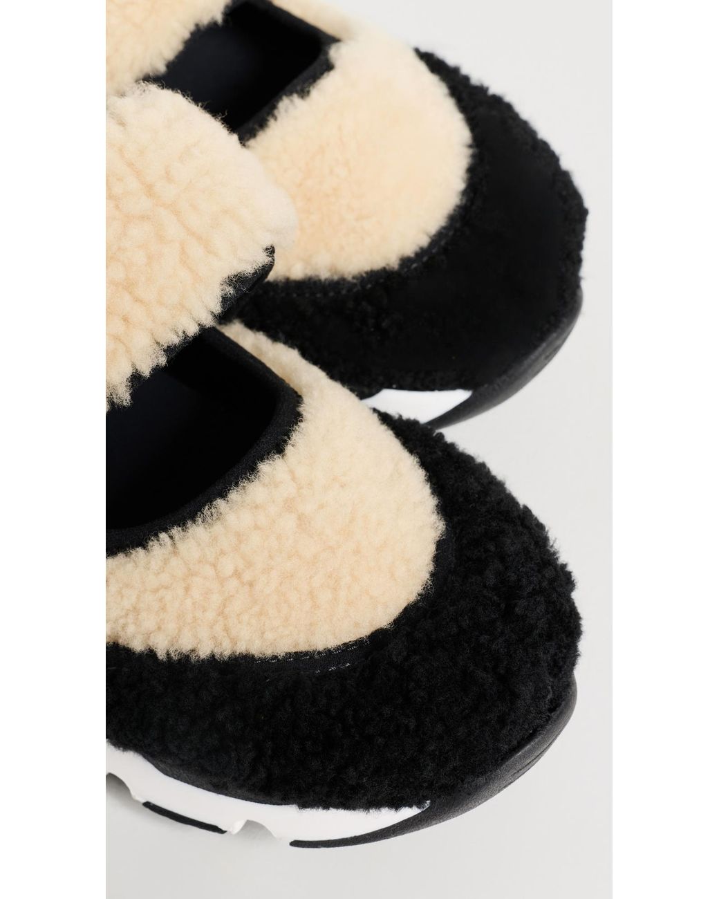 Marni Black Shearling Sneakers
