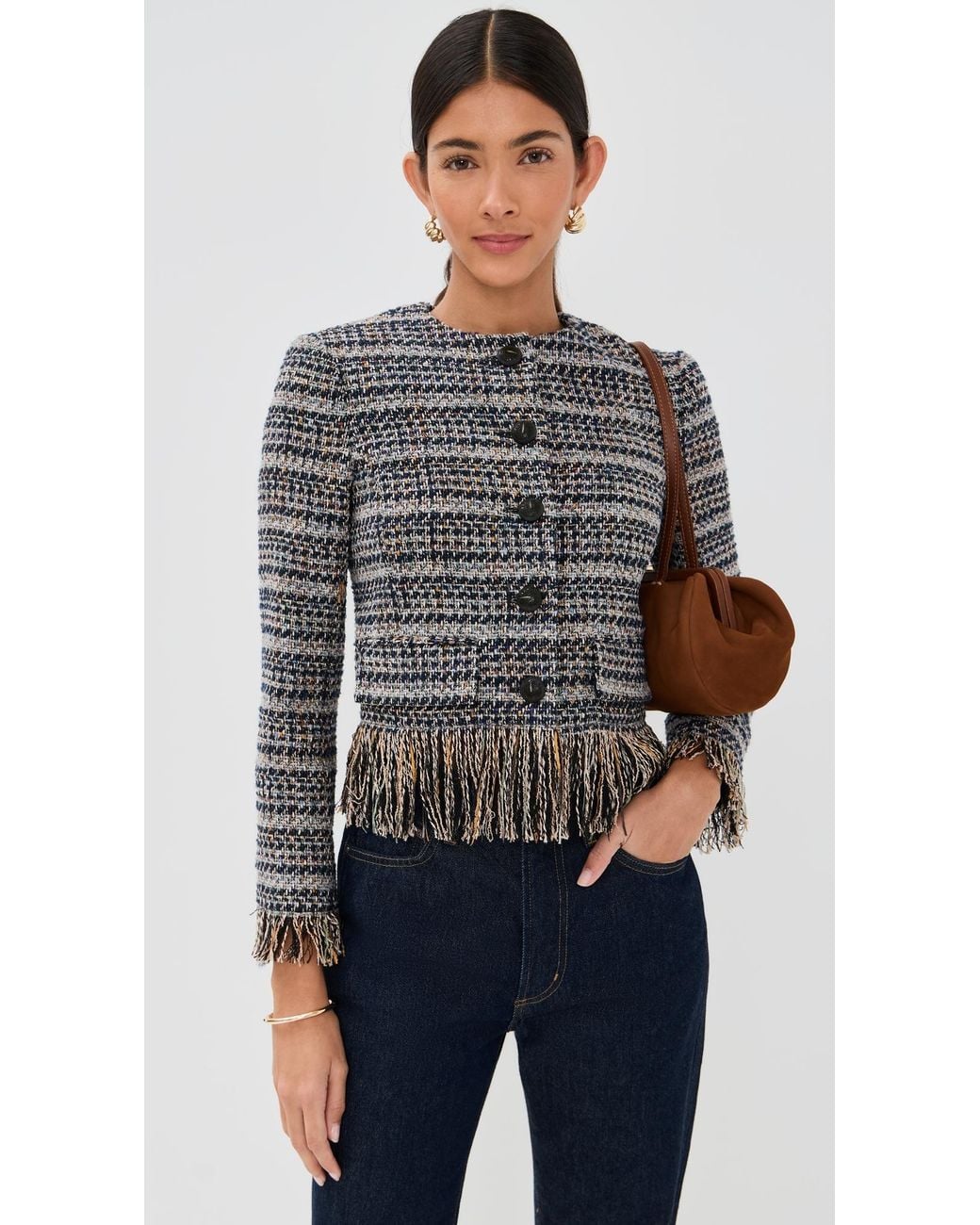 Veronica Beard Black Lyons Jacket