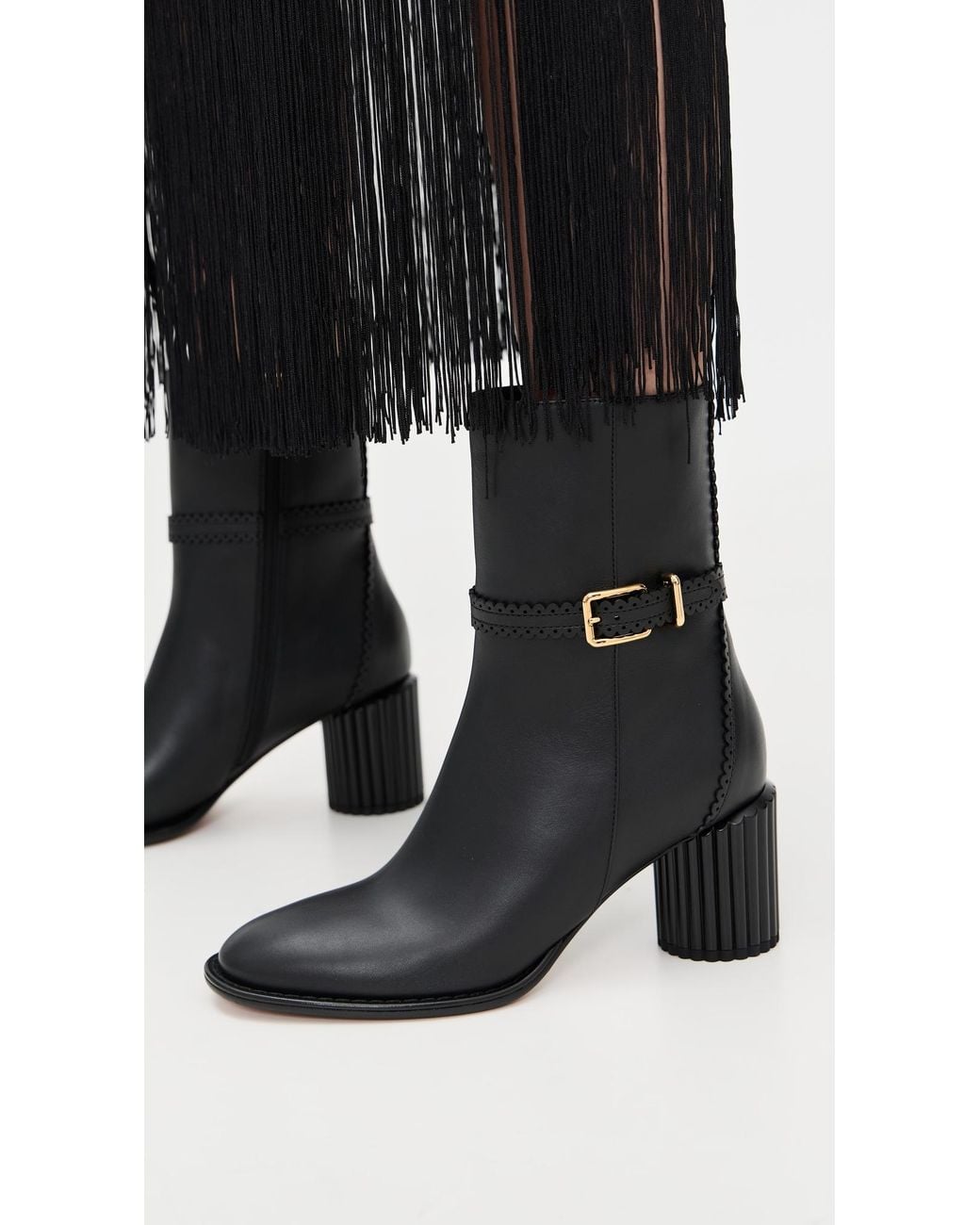 Zimmermann Black Eddie Low Boots 70Mm