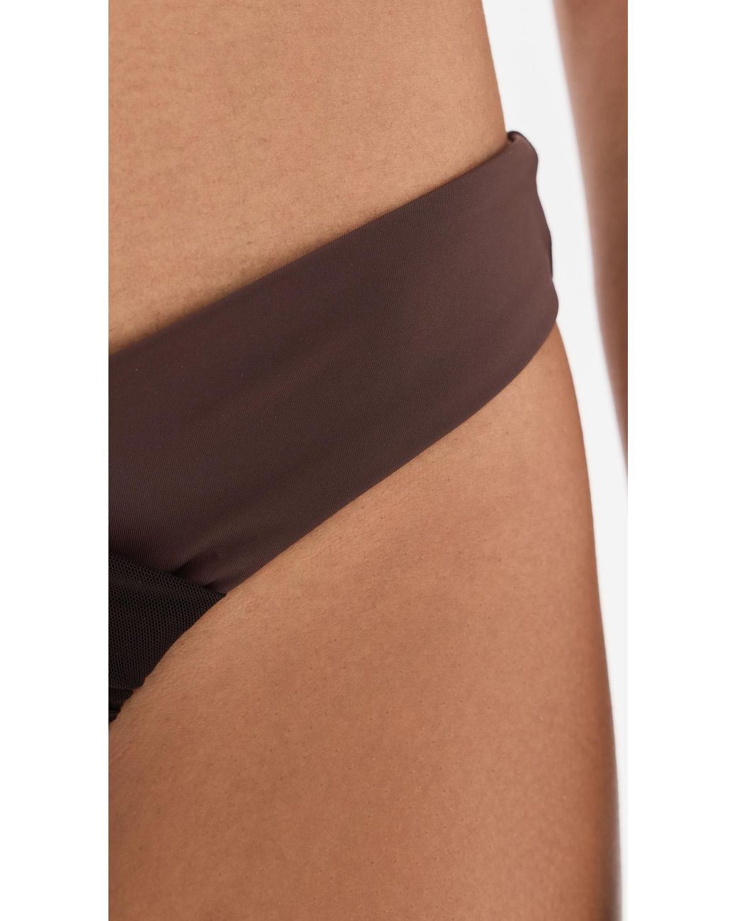 Staud Black Emsley Bikini Bottoms