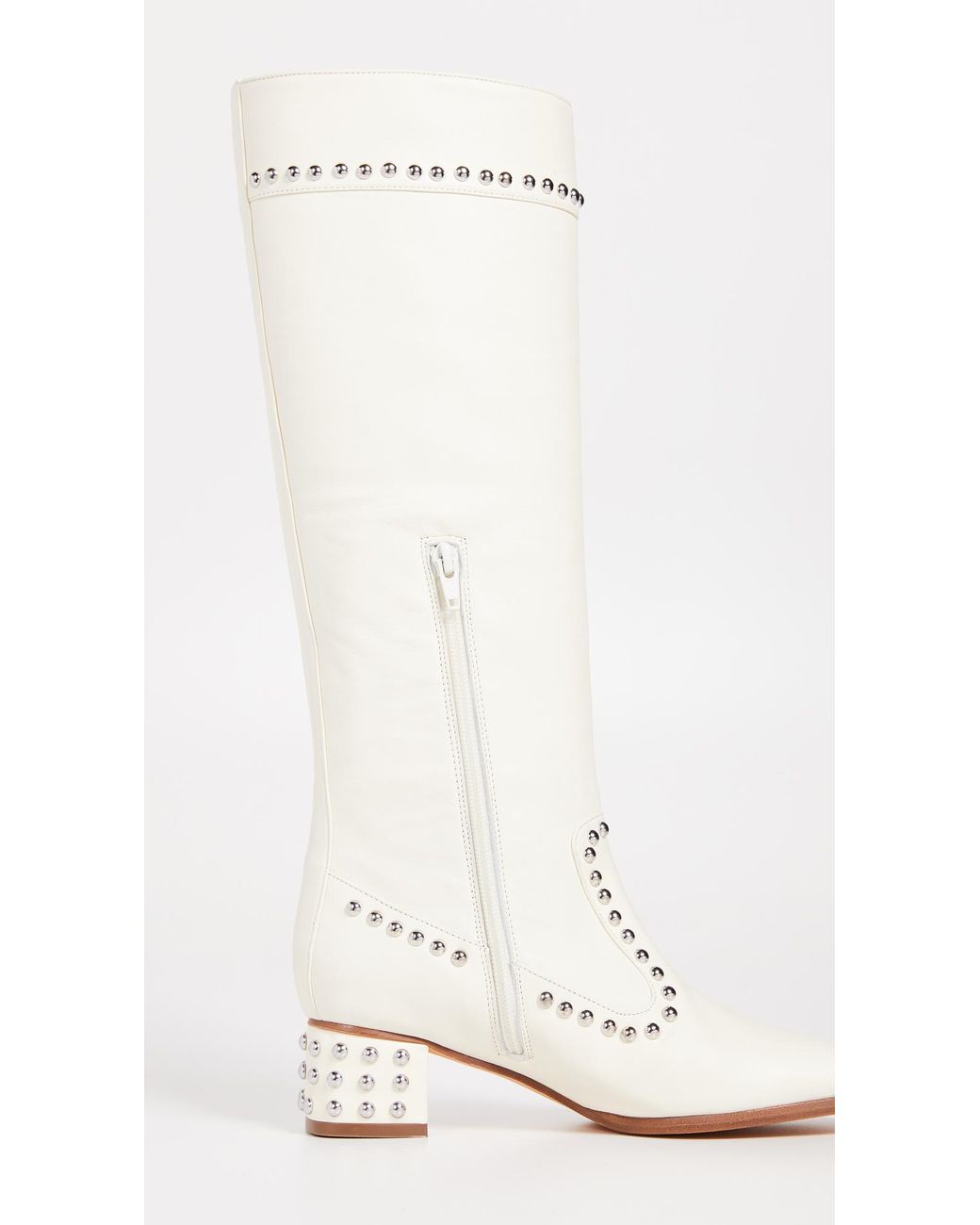Maryam nassir zadeh white cheap boots
