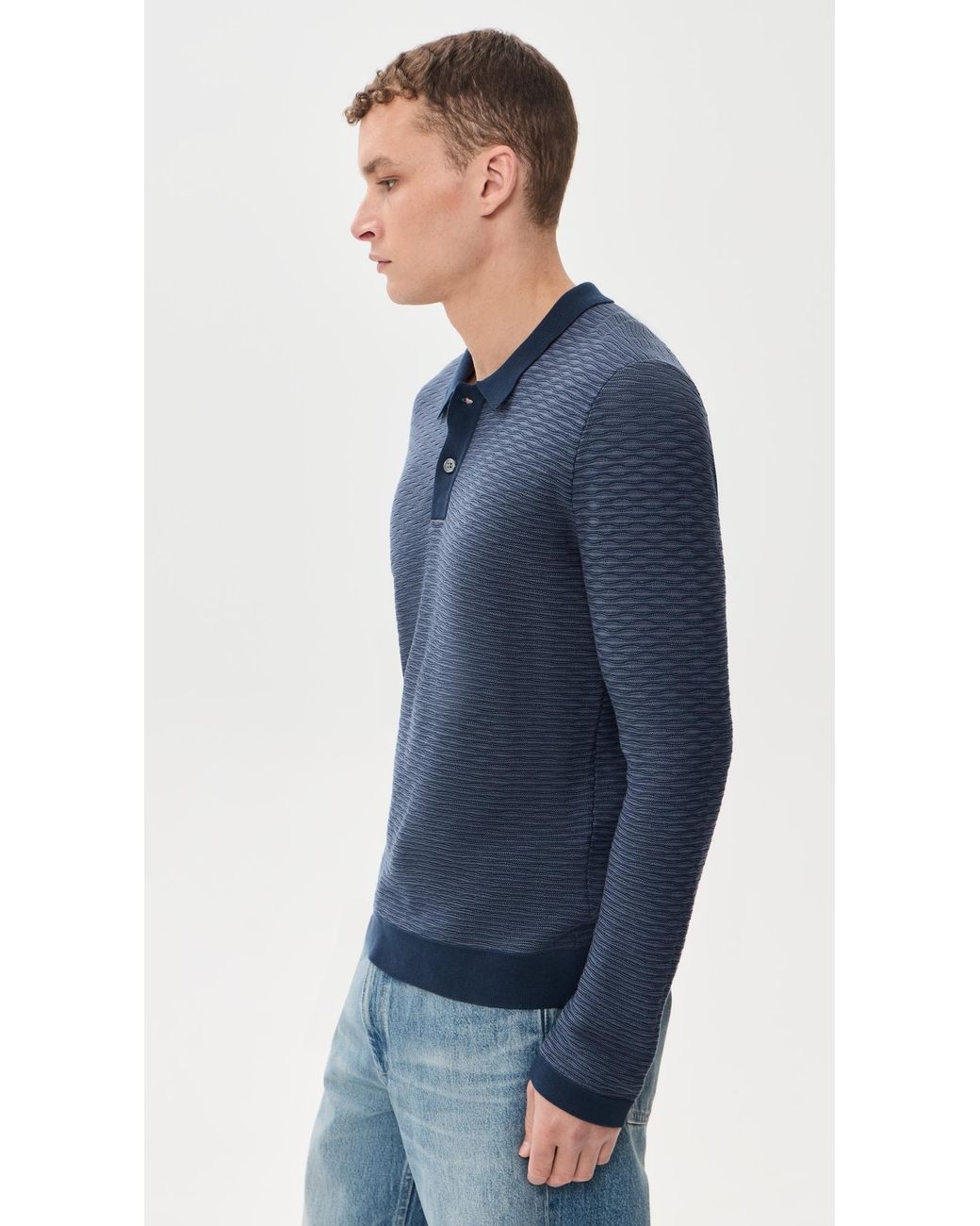 Rails Blue Fulton Sweater for men