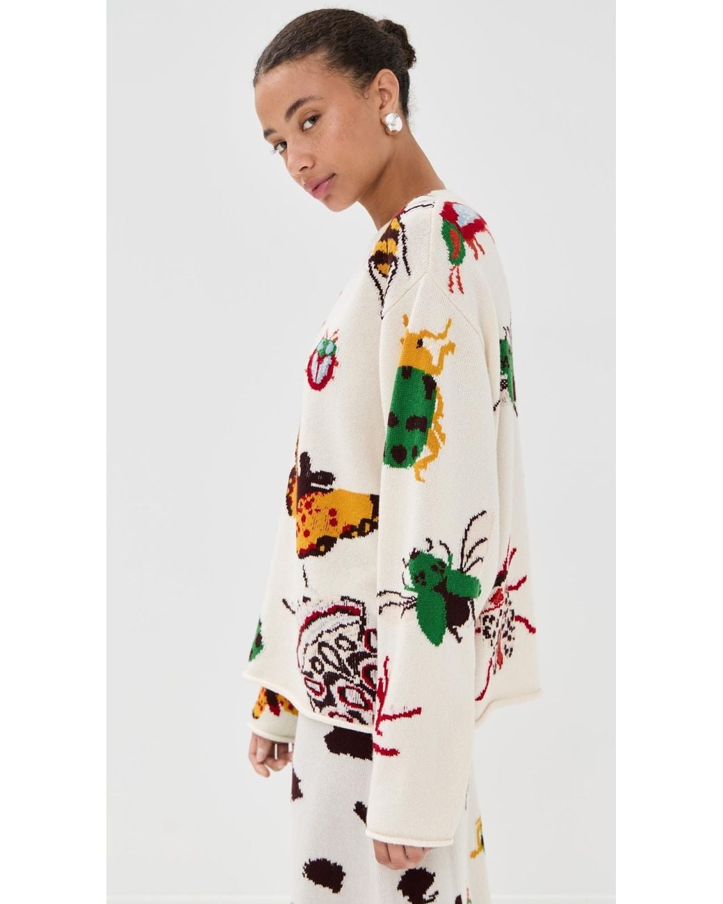 The Elder Statesman Multicolor Bug Crew