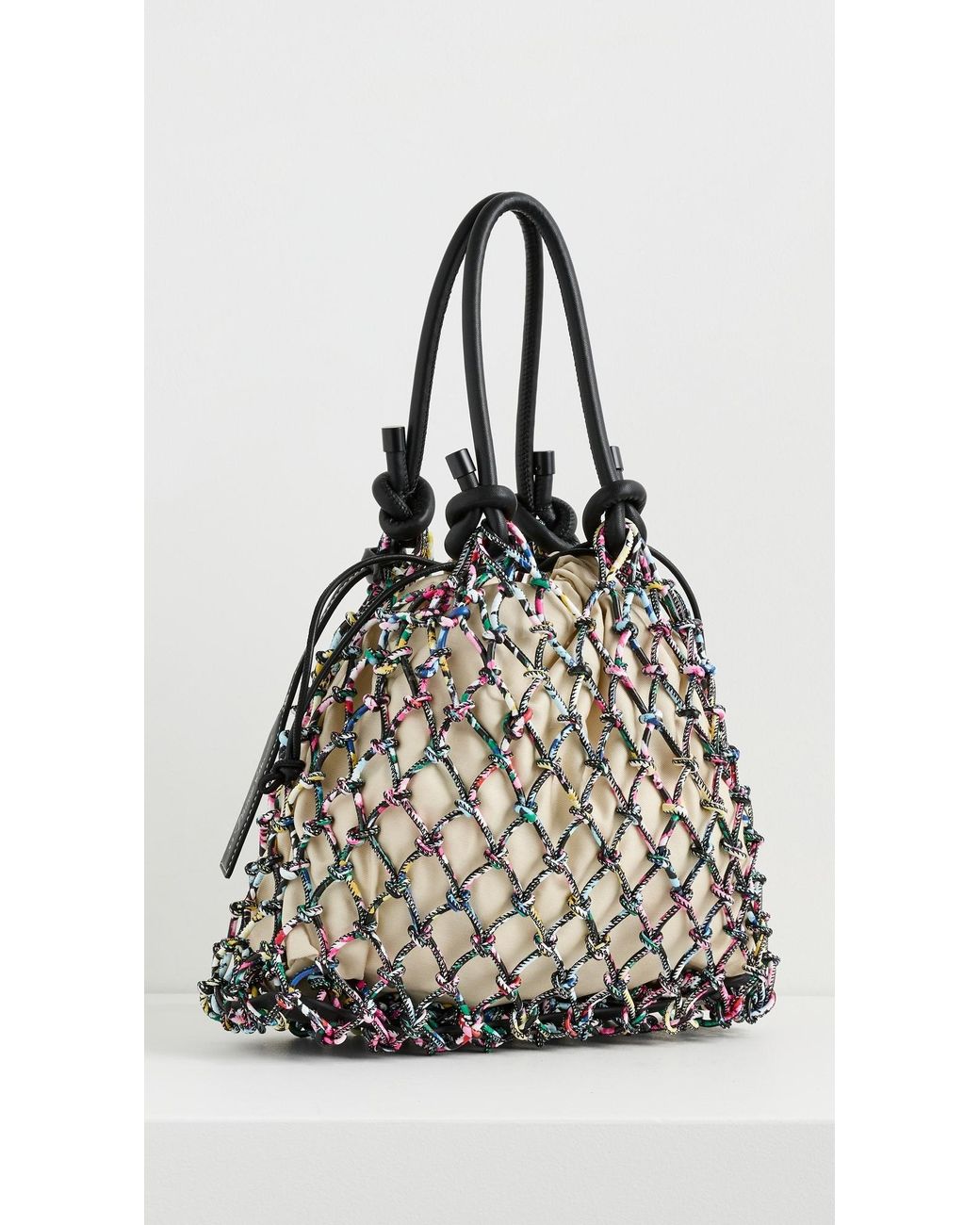 バッグ 3.1 Phillip Lim Crystal Macrame Mini Sac 3.1 Phillip Lim Crystal Macrame Mini Sac Top-Handle Bag - Bergdorf