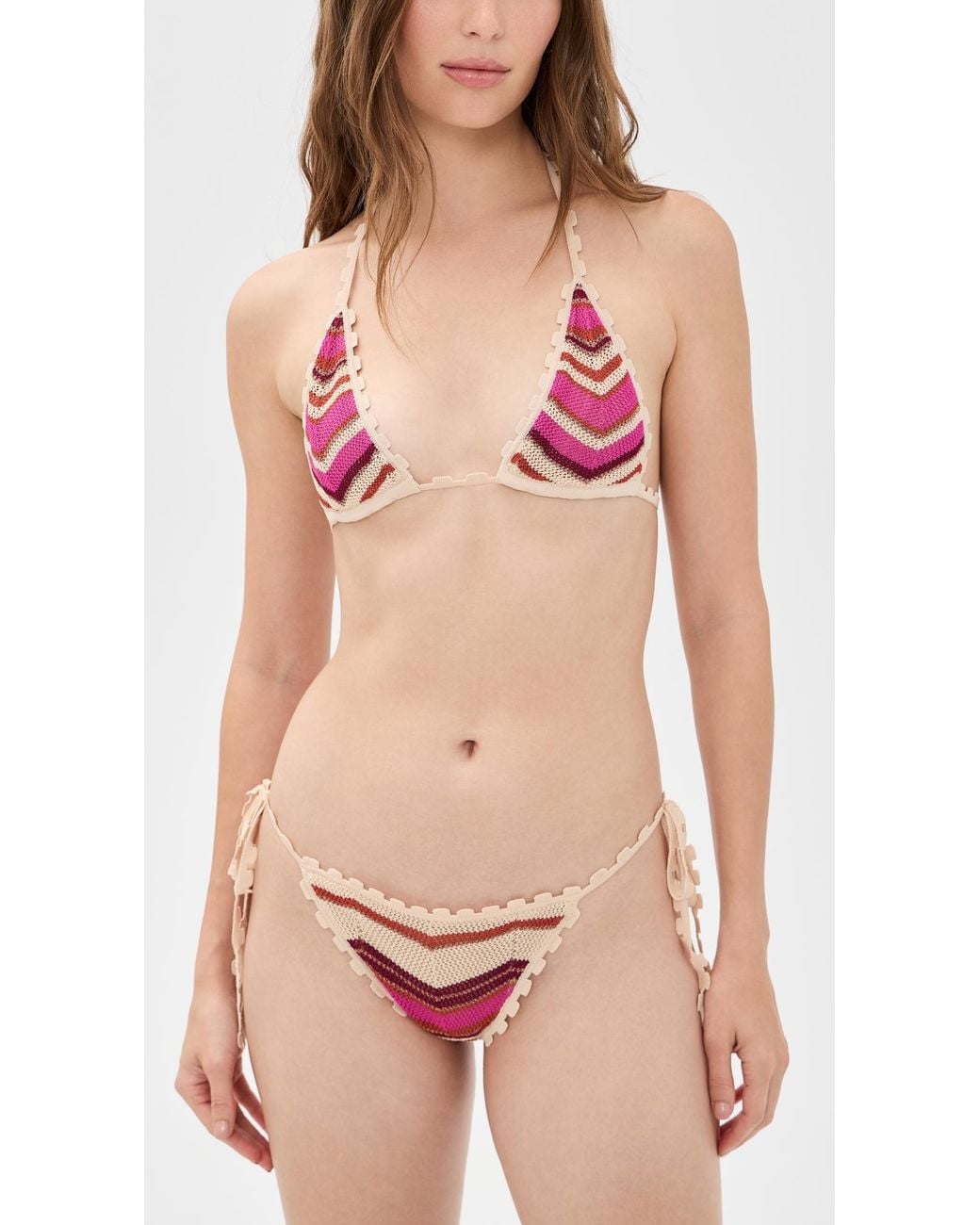 Devon Windsor Pink Alma Bikini Bottoms
