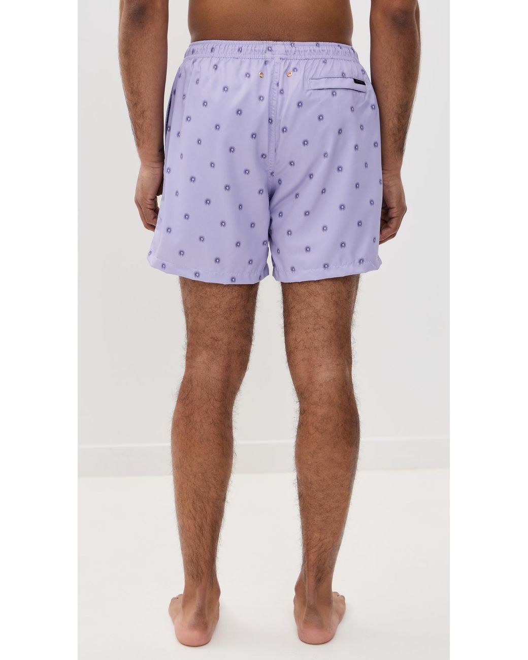 Ancora Blue Solara Swim Trunks 5.5 for men