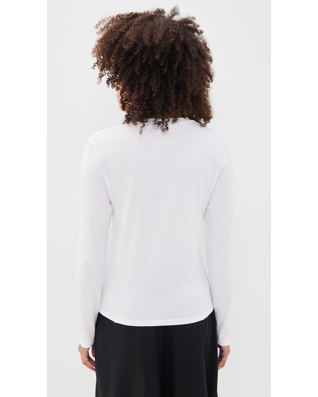 Theory White Tiny Tee