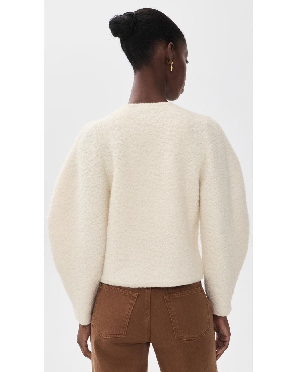 Ba&sh Natural Fida Cardigan