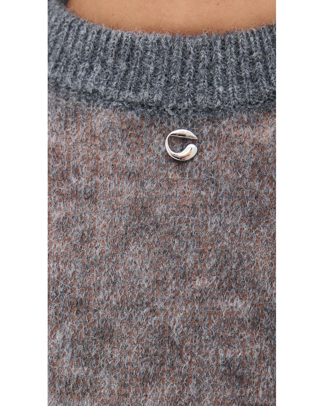 Coperni Black Multi Layer Pullover Dress