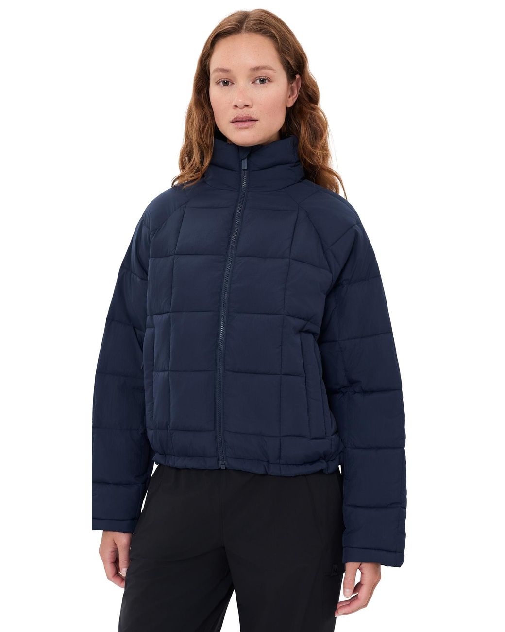 Halfdays Blue Nellie Packable Puffer Jacket