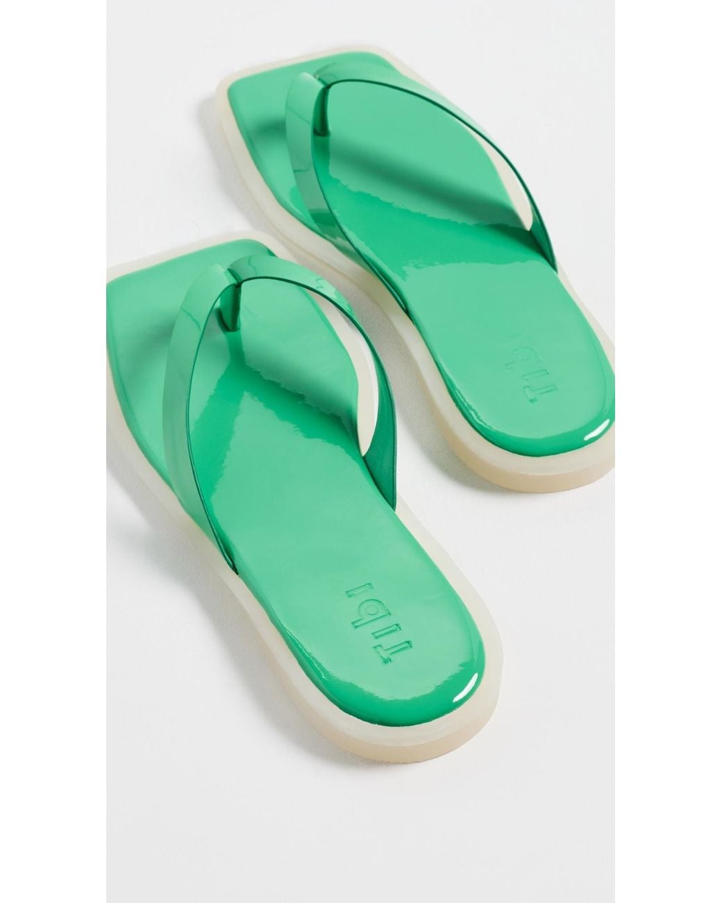 Tibi Green Arnie Sandals