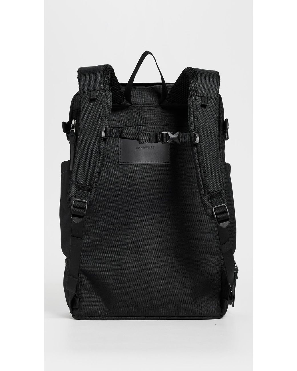 Sandqvist Black Icon Alde Backpack for men