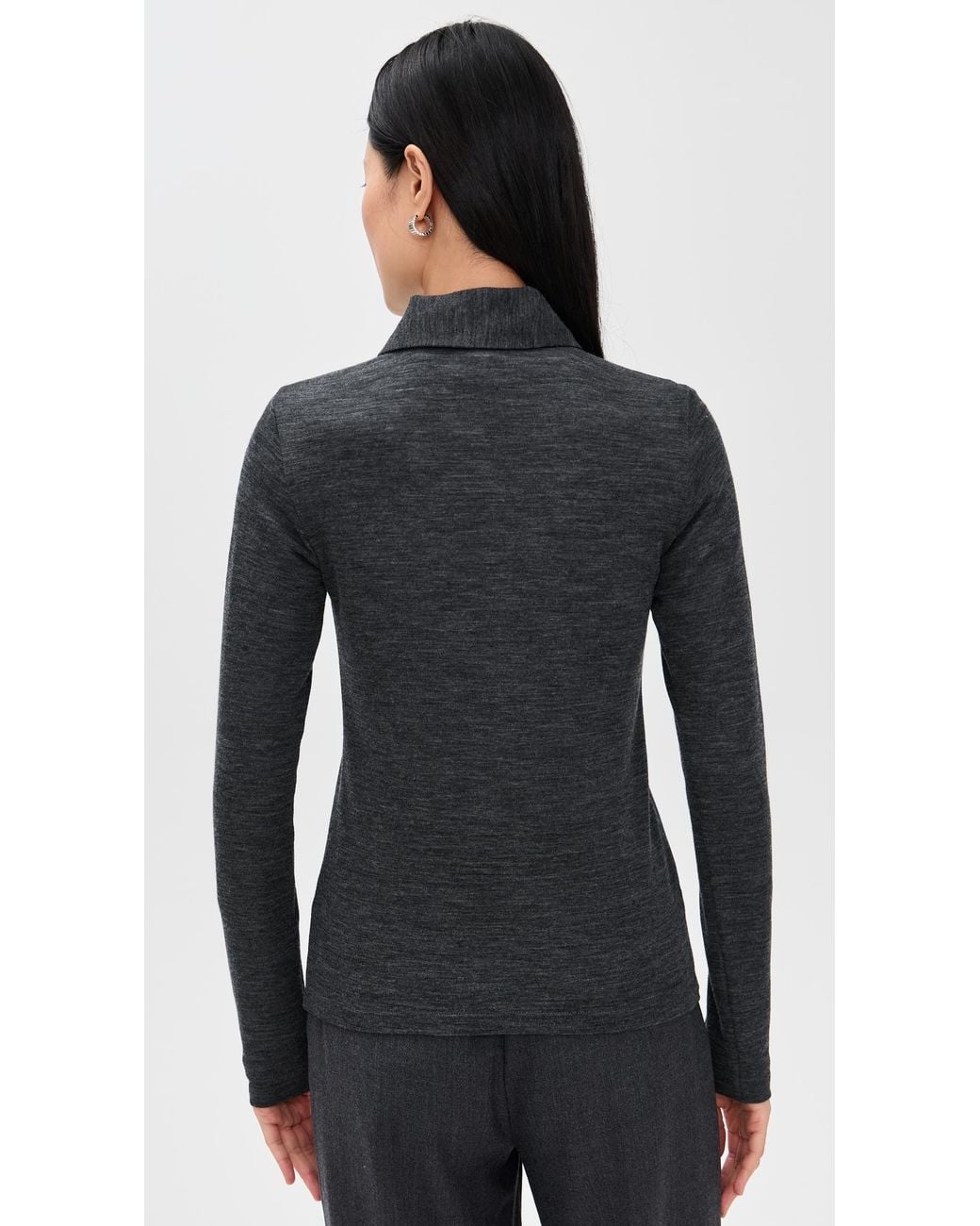 Vince Black Multi Button Polo