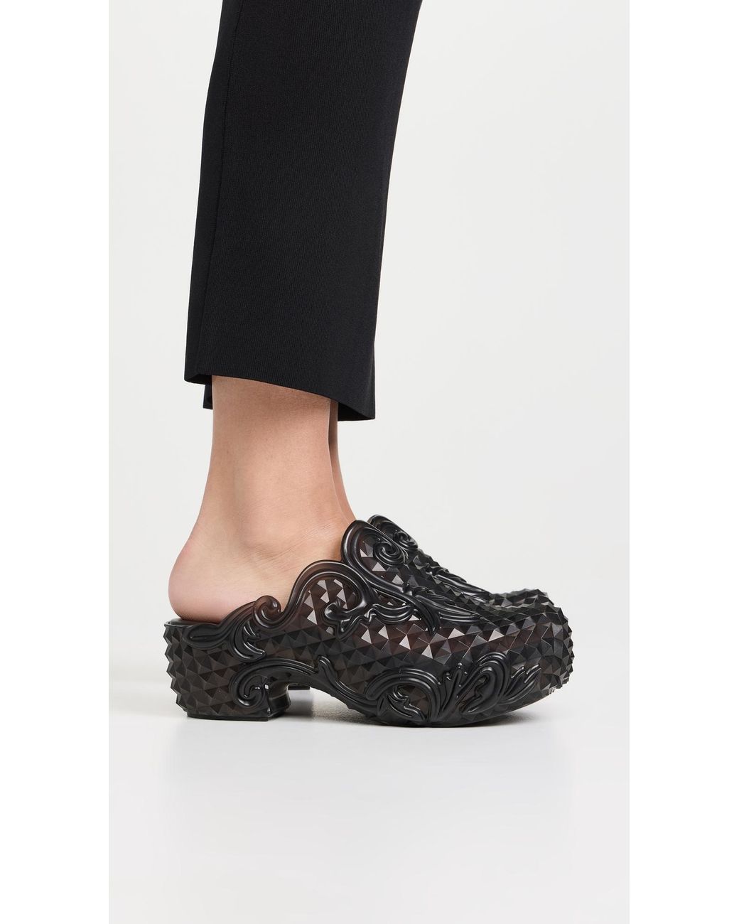 Melissa X Y/Project Court Clogs in Black | Lyst