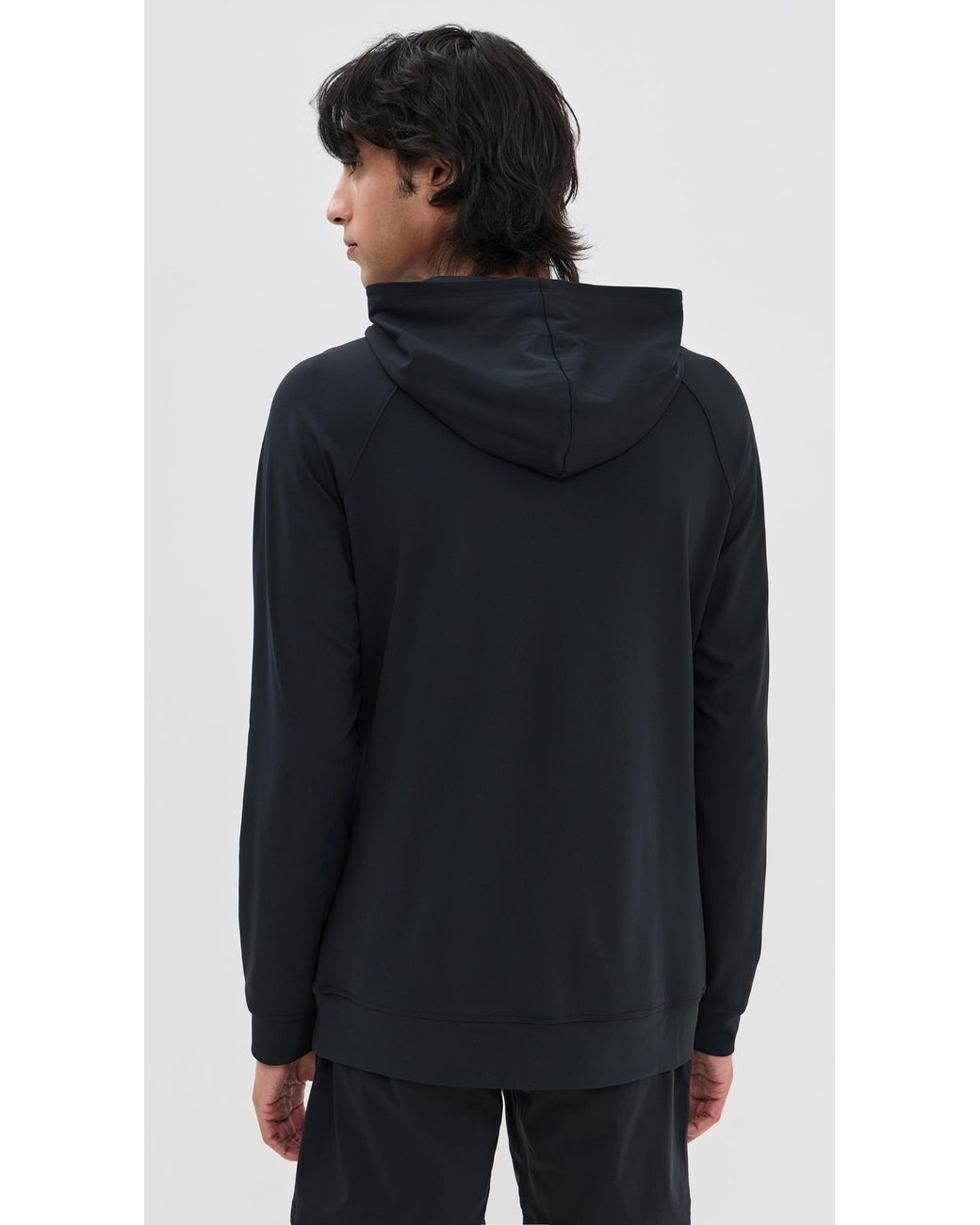 Redvanly Black Larkin Performance Hoodie for men